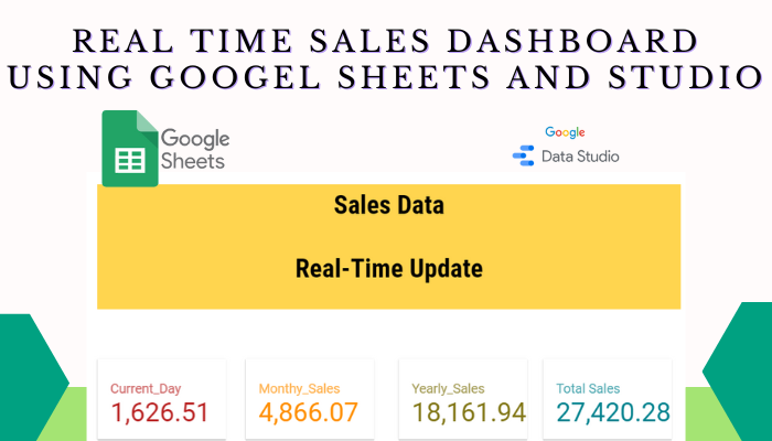 real time dashboard in google data studio